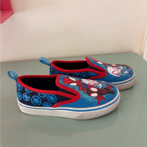 Spidey & His Amazing Friends Slip-On Sneakers size 12 - Picture 2 of 5